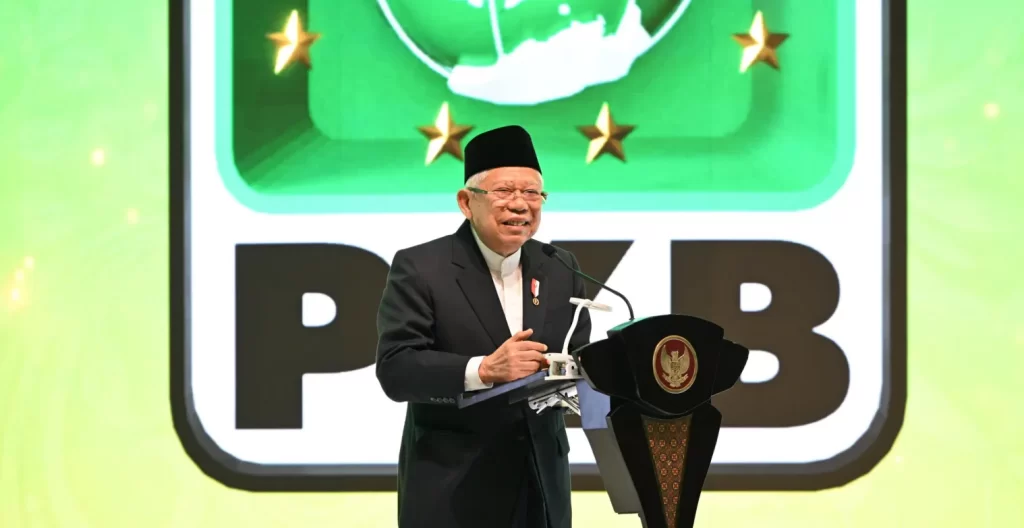 Wapres Ma’ruf Amin Dorong PKB Jadi Pelopor Perbaikan Bangsa dalam Muktamar ke-6